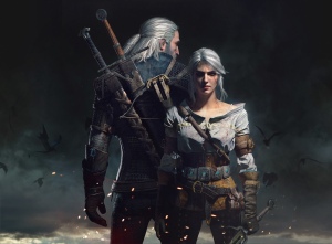 Ciri e Geralt